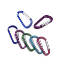 Factory Price Camping Hiking  Aluminum Alloy D Ring Snap Hook Carabiner Hook for Climbing